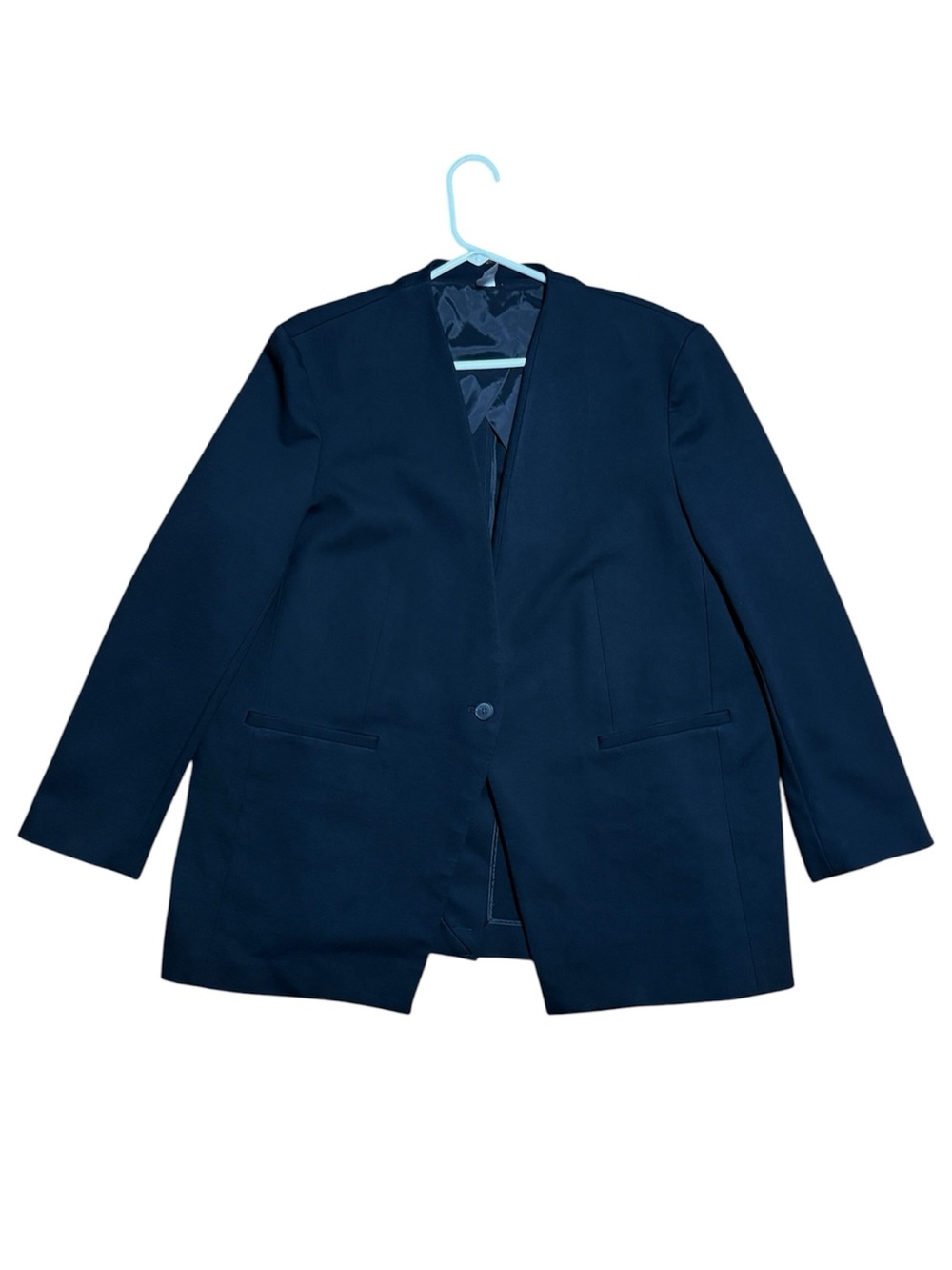 Spanx The Perfect Collarless Blazer  NWOT In Classic Black Sz 1X